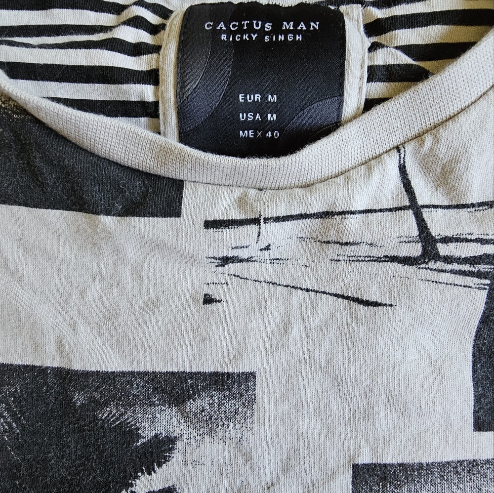 Cactus man t-shirt, size‎ M - Picture 4 of 7